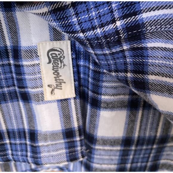 Disney X Cakeworthy Flannel Shirt Belle Beauty And Beast Tale Old As Time Sz M - Picture 5 of 7